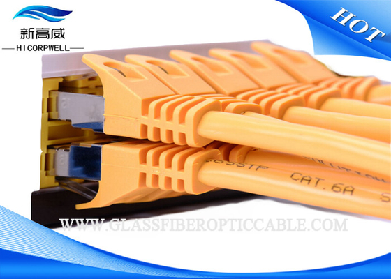 CAT6A UTP/LAN van STP 2 Gigabit Ethernet de Schakelaar van Unshield van het Kabel BC Koper