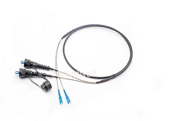 ODVA-Kabels van het de Vezel Optische Flard van Sc maken de Duplexcpri RRU RRH 100m - 1000m waterdicht