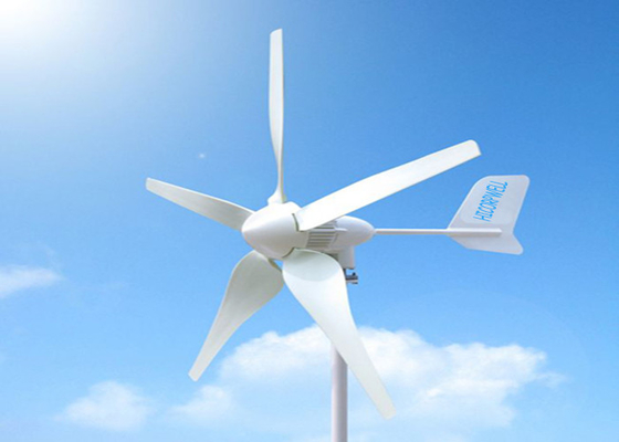 1KW windenergienet - Bandsysteem, Hybride de Machtssysteem van de 5 Bladenhawt Wind