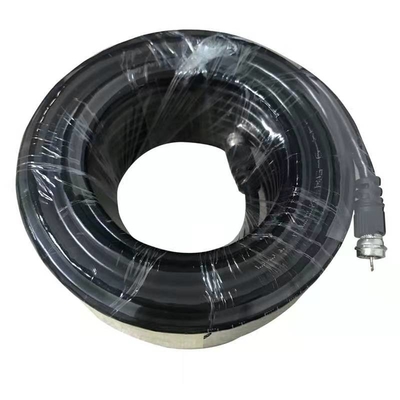 De zwarte Coaxiale Kabel van RG59/U RG6/U RG11/U voor Videotoepassingen