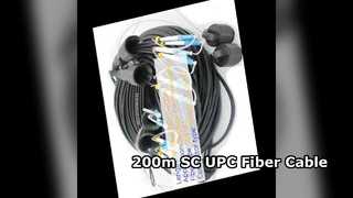 SC UPC glasvezelkabel 200m TPU