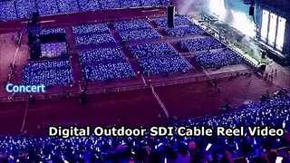 3G/6G/12G Digitale SDI-kabelhaspel voor buiten Videokabel Sdi-kabelhaspel