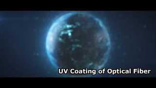 UV-coating van optische vezels