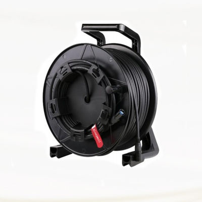 Zwarte Tactische Cat6 kabel