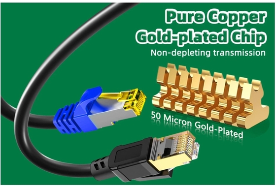 Draagbare 4 Way FTP RJ45 Cat5e Ethernet-kabel met coil rack Stage Video Audio Perform Netwerkbesturingskabels