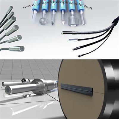 Versatile bundels met blote glasvezels voor optische experimenten en metingen