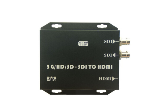 3G / HD/de Digitale VideodieConvertor SDI van BR in hdmi en SDI Output wordt ingevoerd