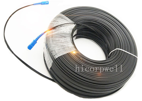 Glasvezel-optische kabel met LSZH-mantel en statische buigstraal van 10* kabeldiameter