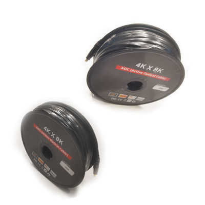 OEM HDMI 2.1 Kabel 8K 60Hz 120Hz 48gbps Glasvezelkabel PS5 TV Box Projector HD Audio Video Kabel 8K 1.5M 3M 5M hdmi glasvezelkabel