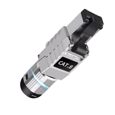 Ethernetkabel 100m 30M 50M Cat6 CAT8 SFTP Jumperkabel Vergulde RJ45 Connector Cat8 Ethernetkabel