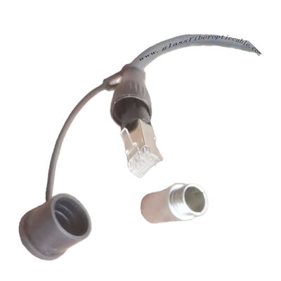 Fan to Fan Ethercon RJ45 Tactische Ethernet 4CH Audio Multicore Network Cable Extender Winding Drum Compatibel met WiFi 4G 3G