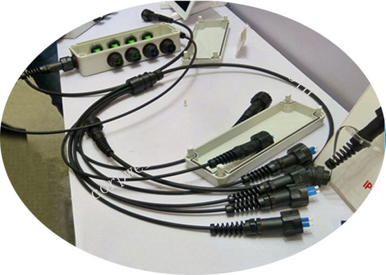 De Volgzame Stop van ODVA aan X-Interface op Tactische Kabel met 4.5mm tot 7.0mm OD