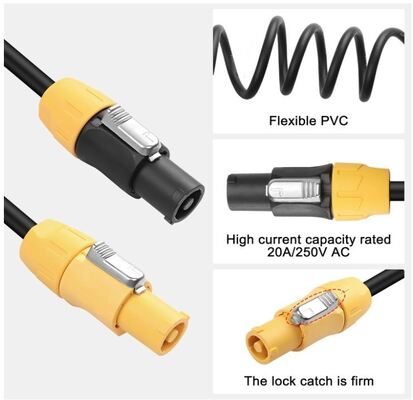 Audio-LED-scherm Multi-microfoon 4 8 12 16Xlr 24 32 48 kanalen Audio-kabels Optische Powercon-kabels