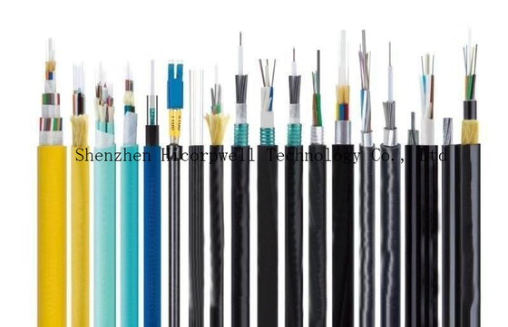 Optische vezels 2 kernen Tactische optische vezel patch kabels per spoel 100m - 1000m Lengte
