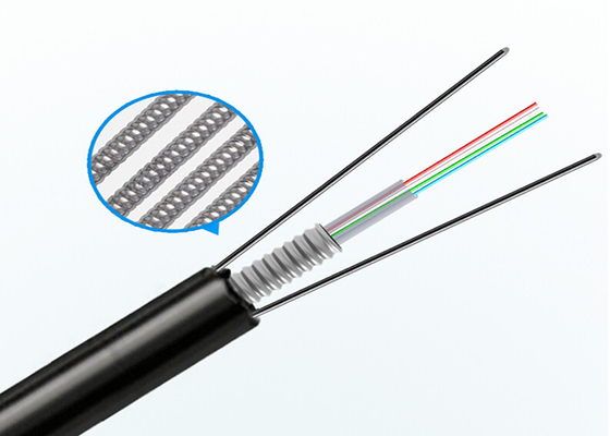 Paste de de Glasvezel Optische Kabel van de aluminiumband Spanning van de Jasje de Sterke Spanning aan