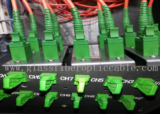 0.9mm 2.0mm 3.0mm Kabels van het Vezel de Optische Flard met E2000-APC UPC van Sc Schakelaar