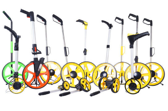 Elektronische teller/de odometer de afstandsmeterweg die van de handwielmeting van de Handduw mechanische metend wiel lopen