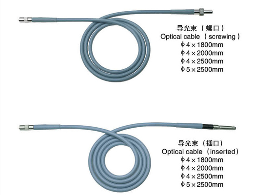 De Bundel Optische Kabel van de endoscoopvezel/Lichte Kabel Wolf Compatible Fiber Optical Cable voor LEIDENE KOUDE LICHTE SOURC