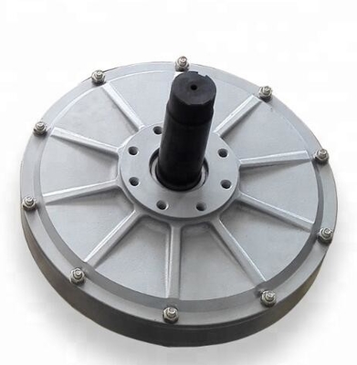 0.3kW Laag draaibank (200 draaibank) Laag koppel Axial Flux Permanent Magnet Generator met Inner Rotor (as rotatie, shell vaste draden van de shell Permanent Magnet Generator Motor