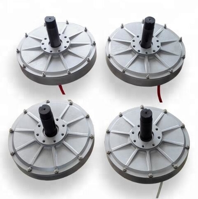 0.3kW Laag draaibank (200 draaibank) Laag koppel Axial Flux Permanent Magnet Generator met Inner Rotor (as rotatie, shell vaste draden van de shell Permanent Magnet Generator Motor