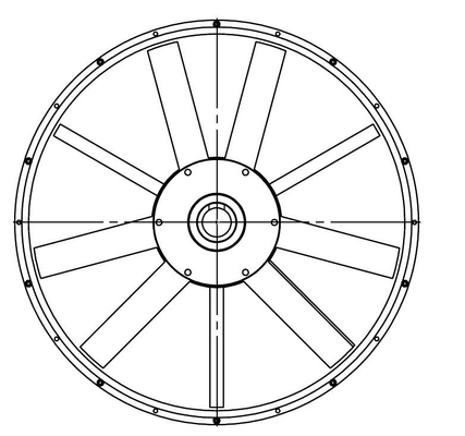 0.3kW Laag draaibank (200 draaibank) Laag koppel Axial Flux Permanent Magnet Generator met Inner Rotor (as rotatie, shell vaste draden van de shell Permanent Magnet Generator Motor